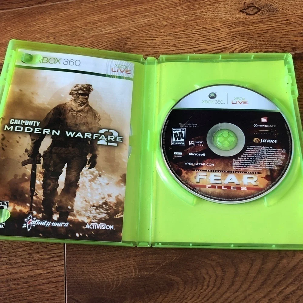 Xbox 360 Modern Warfare 2 video game